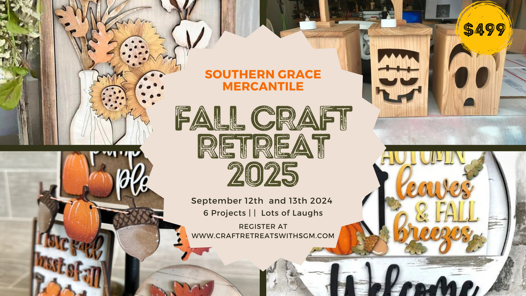 OAK RIDGE, TN FALL CRAFT RETREAT 2025